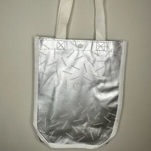 lululemon athletica Shimmering Silver Tote